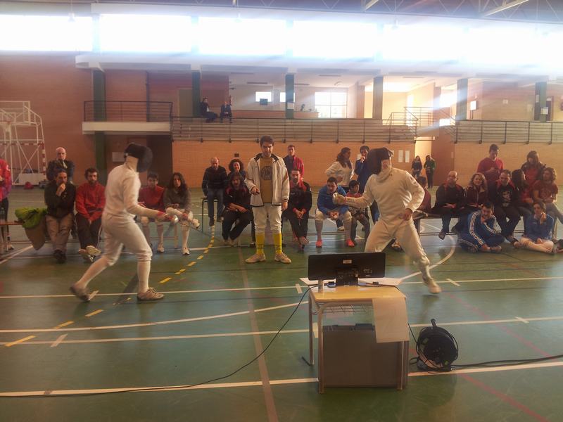 Final masculina de espada del Torneo Regional Ciudad de Huete