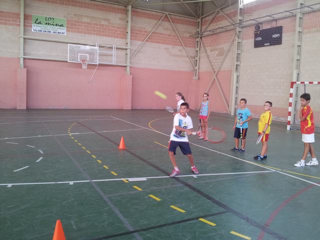 Curso de tenis