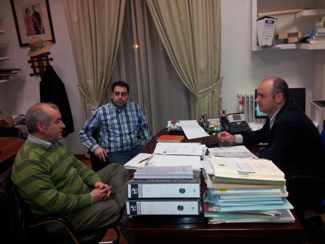 Reunión con el alcalde pedáneo de Caracenilla