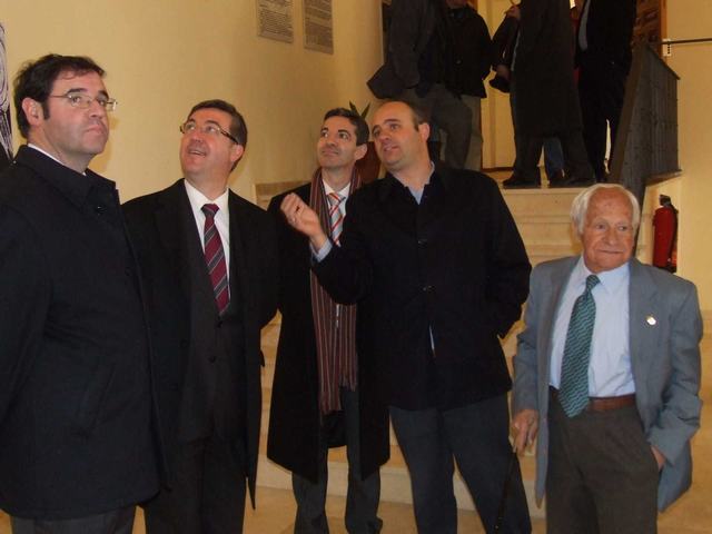 Visita del Consejero de Educación, Cultura y Deporte de Castilla-La Mancha a Huete