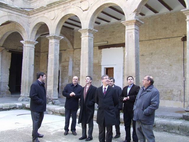 Visita del Consejero de Educación, Cultura y Deporte de Castilla-La Mancha a Huete