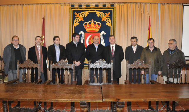 Visita del Consejero de Educación, Cultura y Deporte de Castilla-La Mancha a Huete