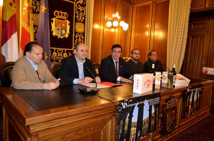 Presentación en el Palacio Provincial de la XIV Jornada de Puertas Abiertas de Monumentos y Museos de Huete