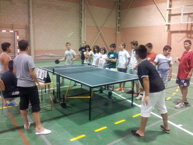 Campeonato tenis de mesa categoría infantil