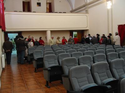 En el salón de actos (antiguo refectorio de la Merced)
