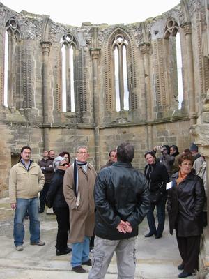 Restos del ábside de Santa María de Atienza