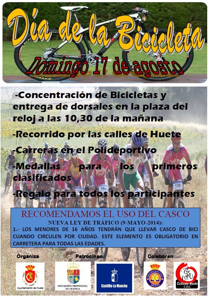 Cartel Dïa de la Bici 2014