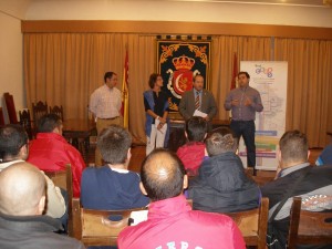 Inauguración del curso de peón forestal