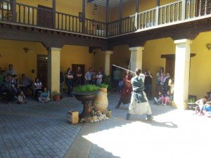 Teatro de lucha de espadas