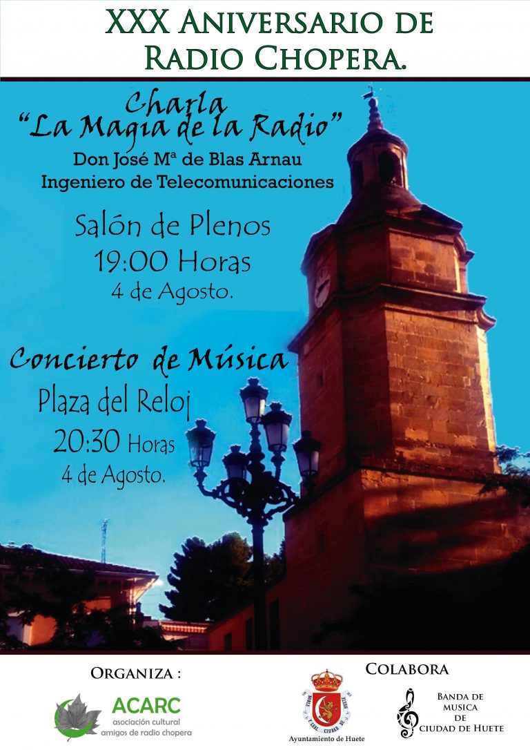 Cartel concierto