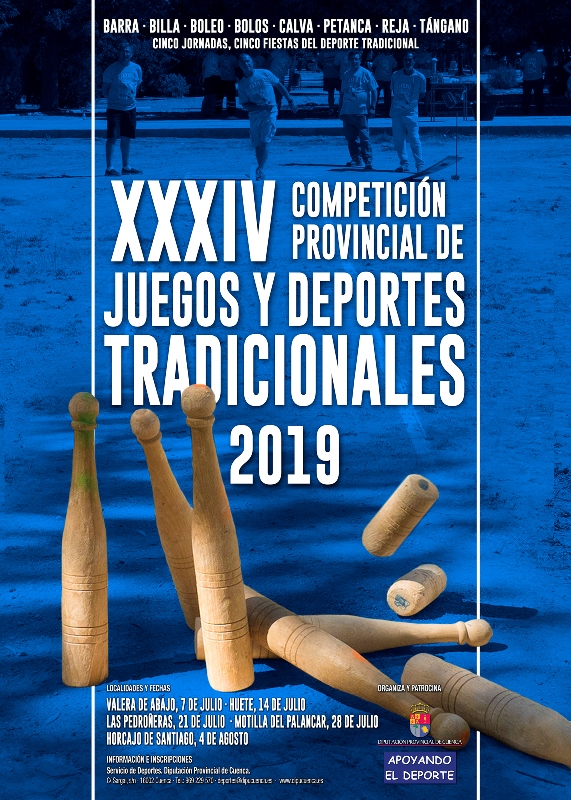 cartel juegos tradicionales 2019